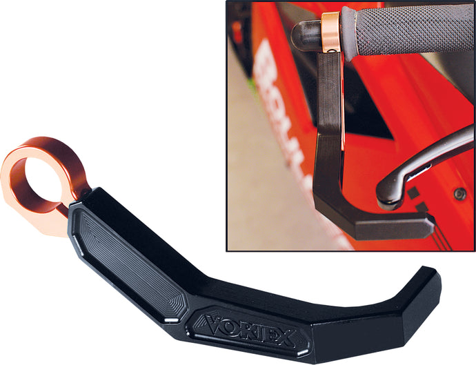 BRAKE LEVER GUARD V3 BLK BG101 image 1