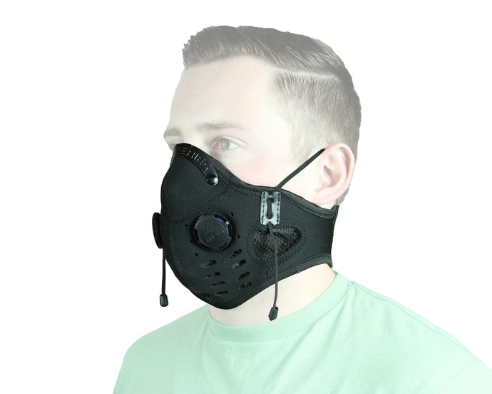 ELITE SERIES NEOPRENE DUST MASK BLACK EDMBLK image 1