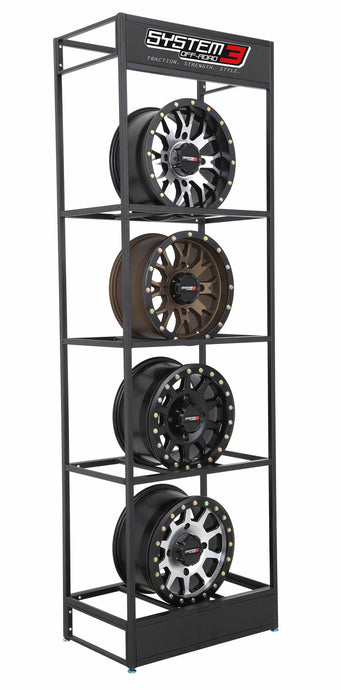 SYSTEM 3 WHEEL DISPLAY BLACK S3DISPLAY1 image 1