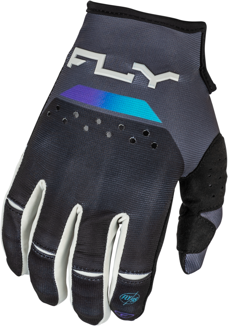 Load image into Gallery viewer, KINETIC RELOAD GLOVES CHARCOAL/BLACK/BLUE IRIDIUM MD 377-510M image 1
