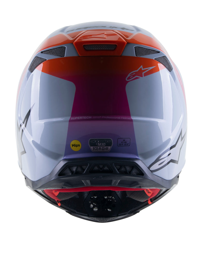 Load image into Gallery viewer, S-M10 LE DAYTONA 23 HELMET GREY/ORANGE FLUO/RHODAMINE XL 8302423-9243-XL image 6
