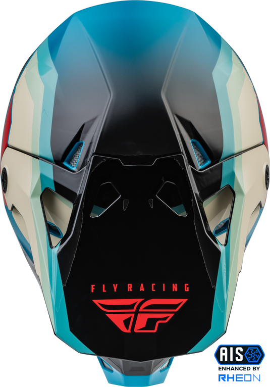 FORMULA CP RUSH HELMET BLACK/STONE/DARK TEAL 2X 73-00222X image 3