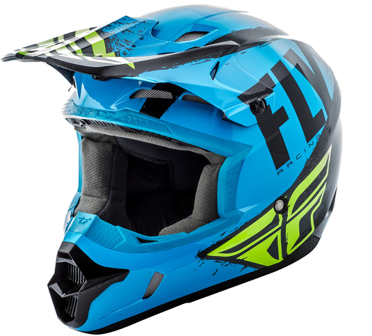 KINETIC BURNISH HELMET BLUE/BLACK/HI-VIS SM 73-3393-5-S image 1