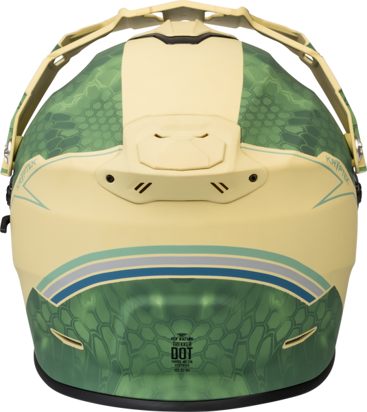 TREKKER KRYPTEK CONCEAL HELMET MATTE TAN/SAGE/BLACK XL 73-7028X image 2