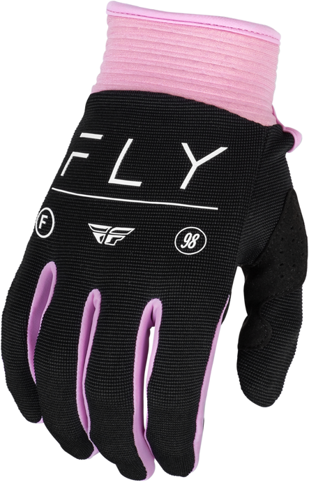 WOMEN'S F-16 GLOVES BLACK/LAVENDER LG 377-811L image 1