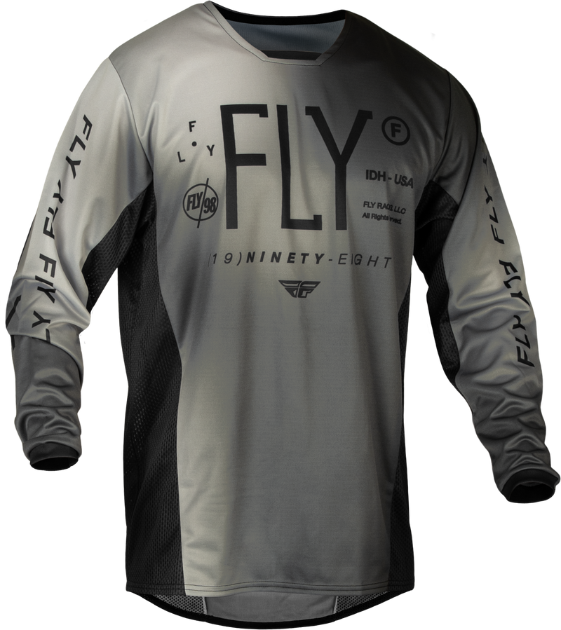 Load image into Gallery viewer, YOUTH KINETIC PRODIGY JERSEY BLACK/LIGHT GREY YS 377-525YS image 1
