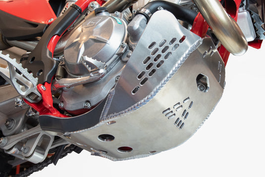 SKID PLATE RUBBER MOUNTED GAS/HUS/KTM 24-1419 image 2