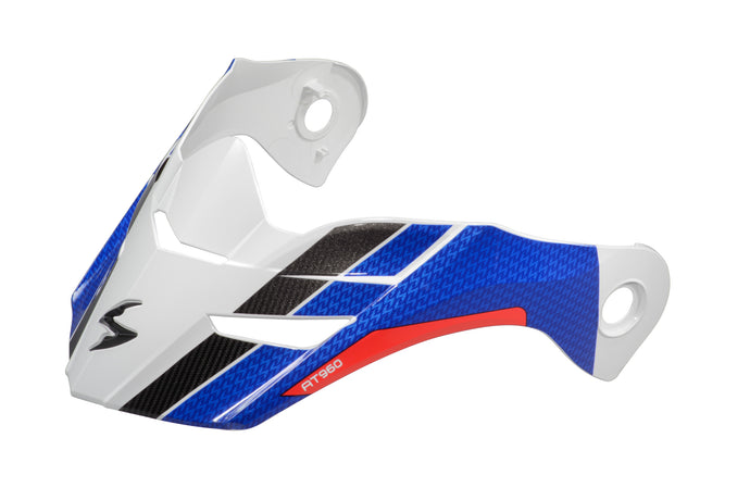 EXO-AT960 PEAK VISOR HICKS WHITE/BLUE 52-960-12 image 1