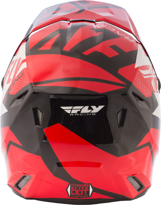 ELITE GUILD HELMET RED/WHITE/BLACK 2X 73-8602-9-2X image 2