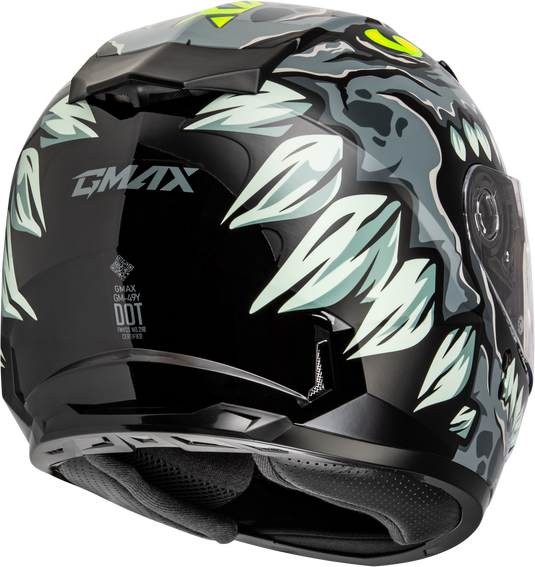 YOUTH GM-49Y DRAX SNOW HELMET GREY YM F2499241 image 4