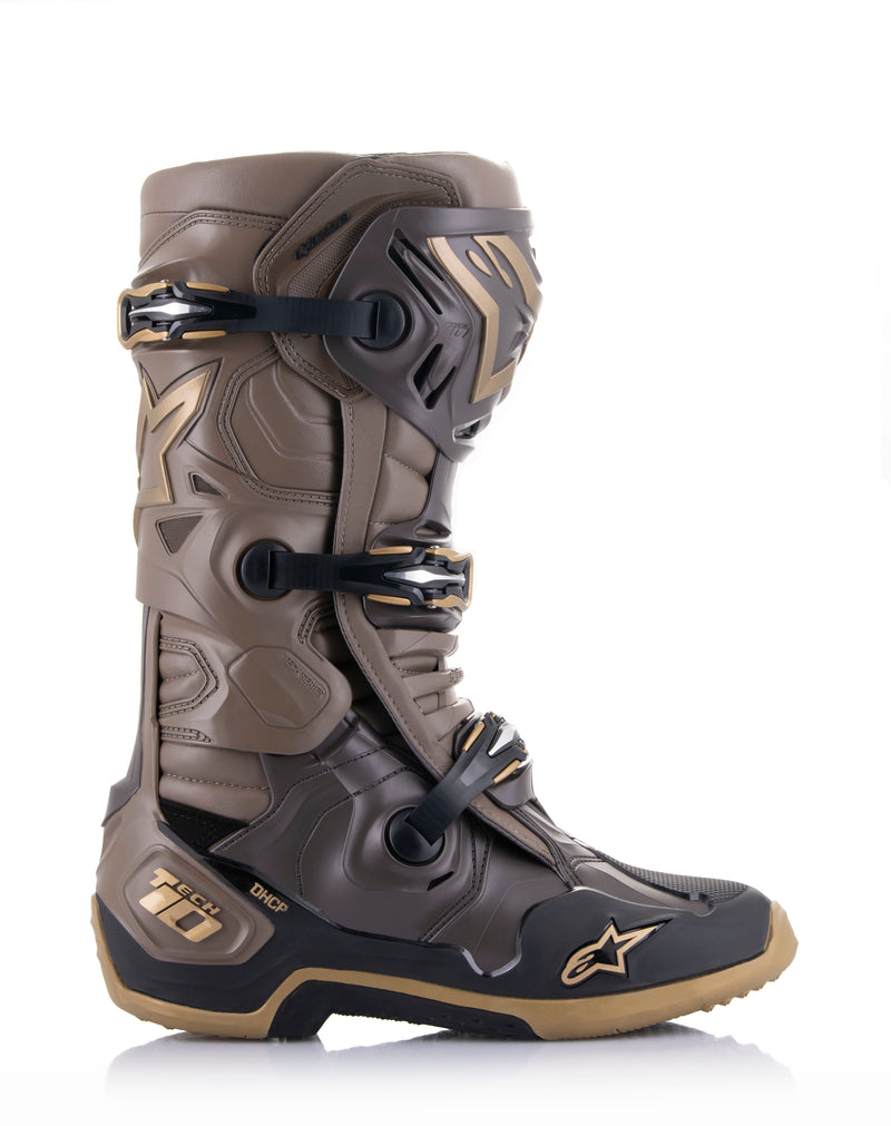 Load image into Gallery viewer, TECH 10 LE SQUAD 23 BOOTS DARK BROWN/KANGAROO GOLD 10 2010020-839-10 image 6
