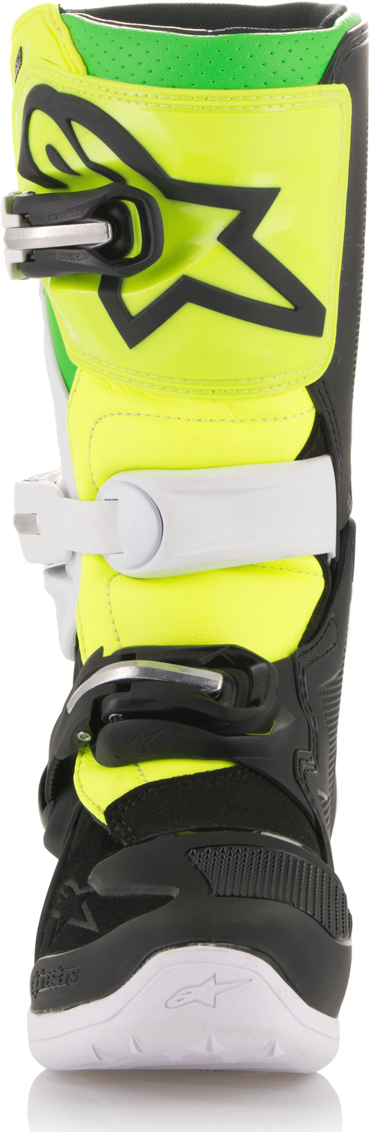 TECH 7S PRODIGY BOOTS BLACK/WHITE/YELLOW SZ 05 2015017-1025-5 image 4