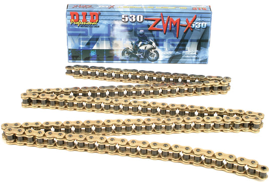 SUPER STREET 530ZVMXG-150L X-RING CHAIN GOLD 530ZVMXG150Z image 1