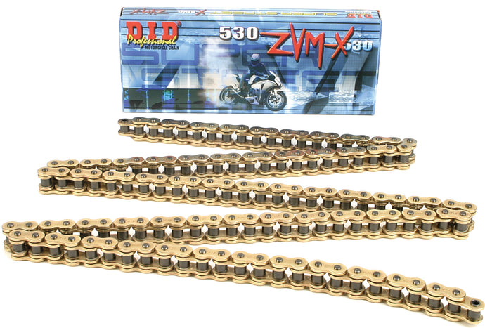 SUPER STREET 530ZVMXG-25FT X-RING CHAIN GOLD 530ZVMXG25F image 1