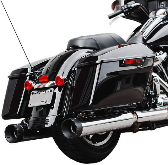 MONARCH MUFFLER CHROME M8 TOURING `17-21 10-1055 image 2