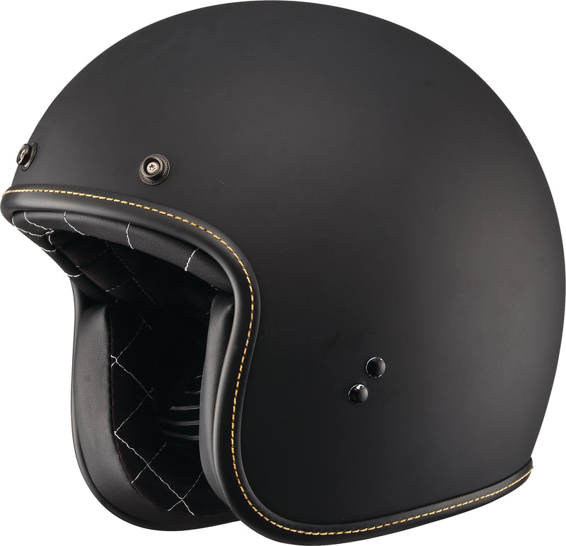 Load image into Gallery viewer, .38 RETRO HELMET MATTE BLACK XS 73-8231XS image 1
