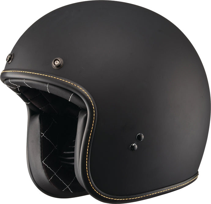 .38 RETRO HELMET MATTE BLACK XL 73-8231X image 1