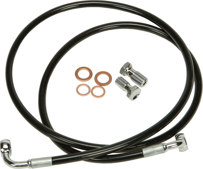 BRAKELINE KIT BLK SOFTAIL HD-0804-BK image 1