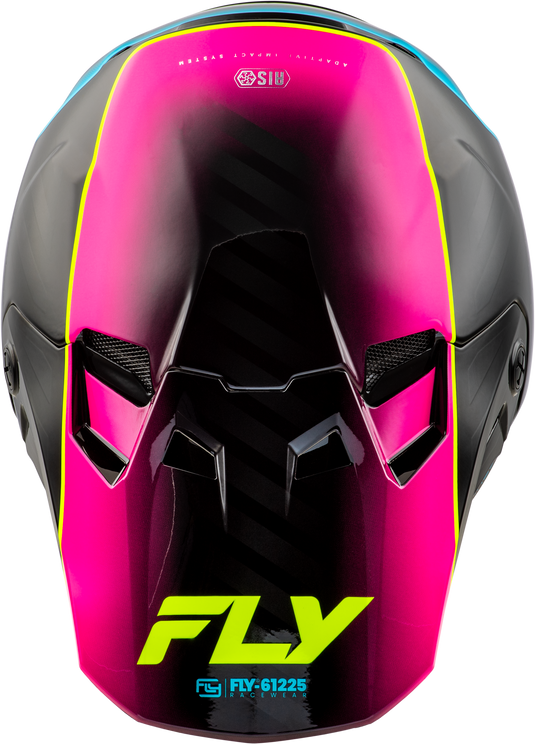 FORMULA CC UNDERGLOW HELMET BLACK/PINK/BLUE SM 73-4350S image 3