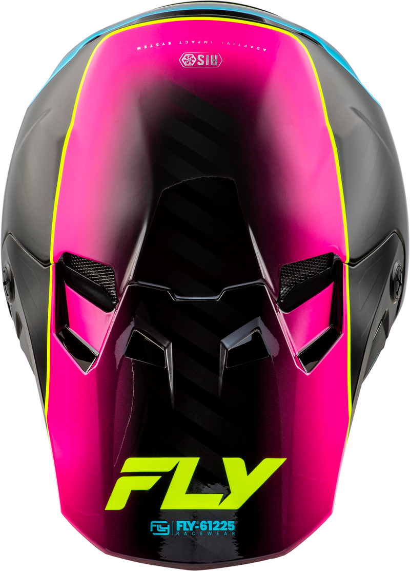 Load image into Gallery viewer, FORMULA CC UNDERGLOW HELMET BLACK/PINK/BLUE XS 73-4350XS image 3
