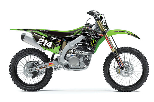 2015 TEAM GREEN GRAPHIC KIT N40-3749 image 1