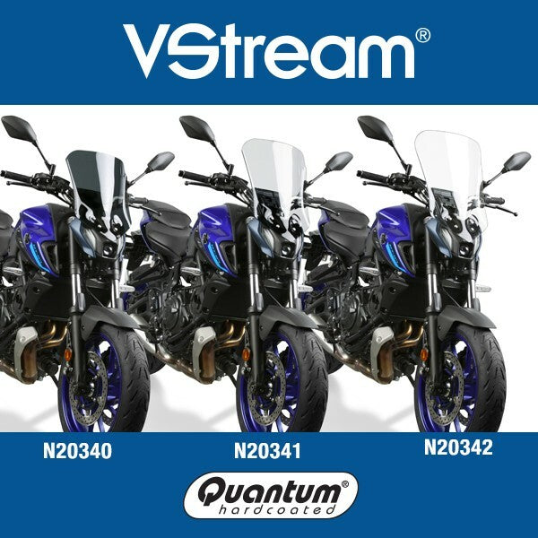 Load image into Gallery viewer, VSTREAM WINDSCREEN SHORT DARK TINT YAM N20340 image 2
