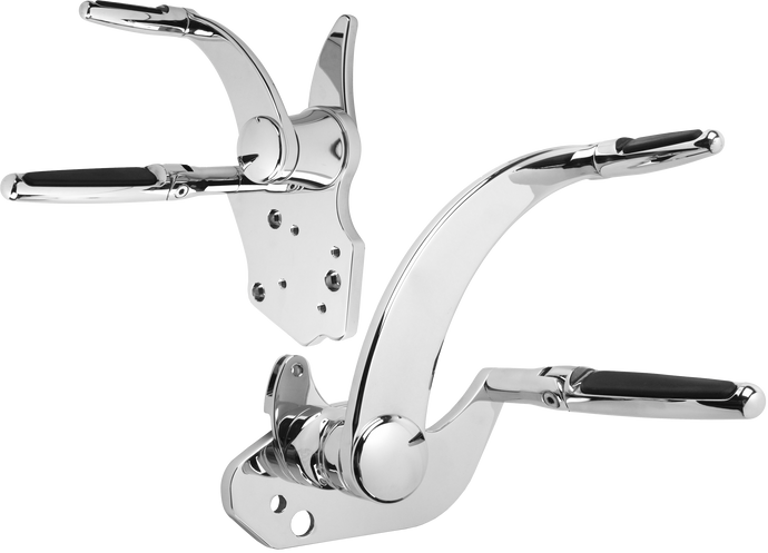 FORWARD CNTRLS CHROME FLH 14-UP FCK-F14CS-FR image 1