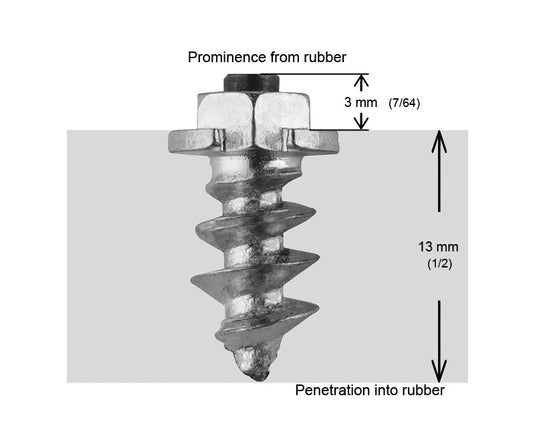 15MM SHOULDER SCREW STUDS QTY 100 SS-15100 image 1