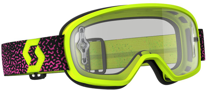 BUZZ PRO GOGGLE YELLOW/PINK W/CLEAR WORKS LENS 262602-4758113 image 1