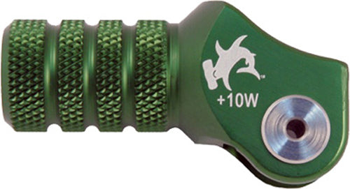 BILLET SHIFT LEVER OFFSET TIP GREEN +10MM 01-0000-06-30 image 1