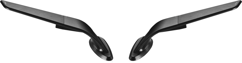 Load image into Gallery viewer, STEALTH SPORT MIRROR BLACK PAIR HON BSS031B image 3
