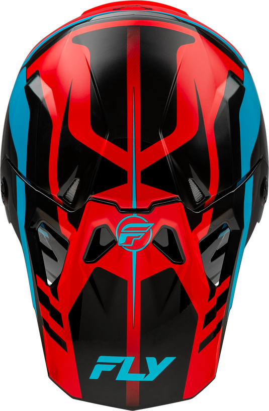 YTH FORMULA CP KRYPTON HELMET RED/BLACK/BLUE YL 73-0036YL image 3