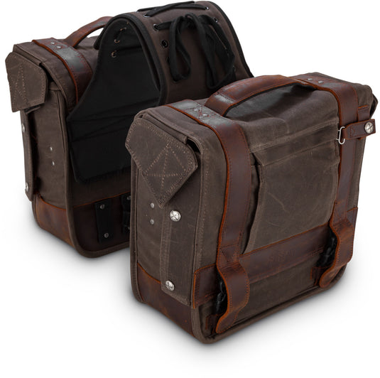 THROWOVER SADDLEBAG DARK OAK B15-1002D image 2