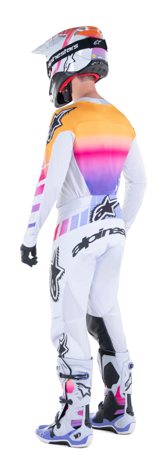 TECHSTAR LE DAYTONA 23 JERSEY GREY/ORANGE FLUO/RHODAMINE SM 3767523-9243-S image 4