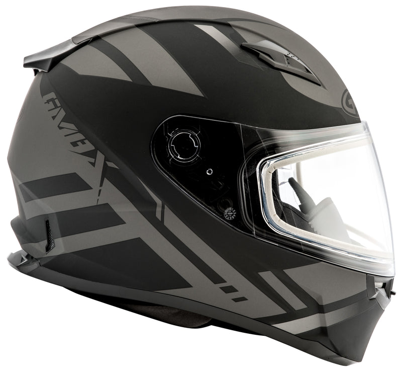 Load image into Gallery viewer, FF-49 FULL-FACE BERG SNOW HELMET MATTE BLACK/SILVER LG G2493456 TC-17 image 3
