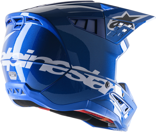 S-M5 CORP HELMET BLUE GLOSSY SM 8306423-7900-S image 2