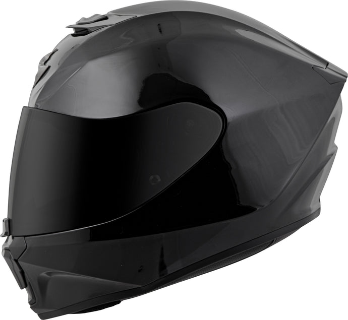 EXO-R420 FULL-FACE HELMET GLOSS BLACK 4X 42-0039 image 1