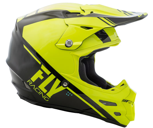 F2 CARBON REWIRE HELMET HI-VIS/BLACK XS 73-4160-1-XS image 2