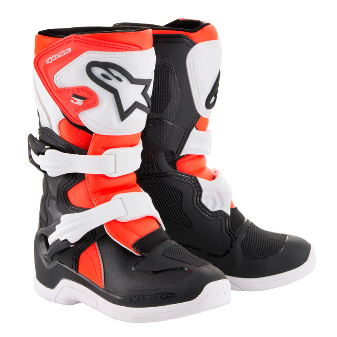 TECH 3S BOOTS BLACK/WHITE/RED SZ Y11 2014518-1231-11 image 1