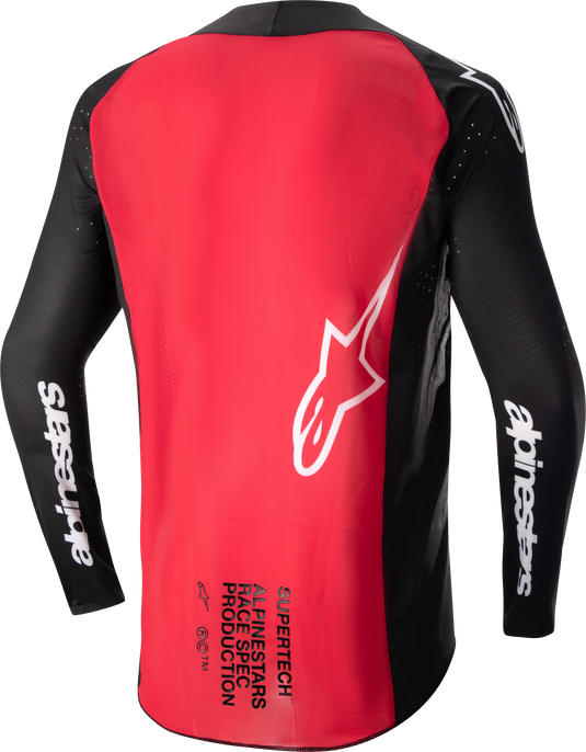 SUPERTECH WARD JERSEY BLACK/RED BERRY 2X 3763224-1323-XXL image 2