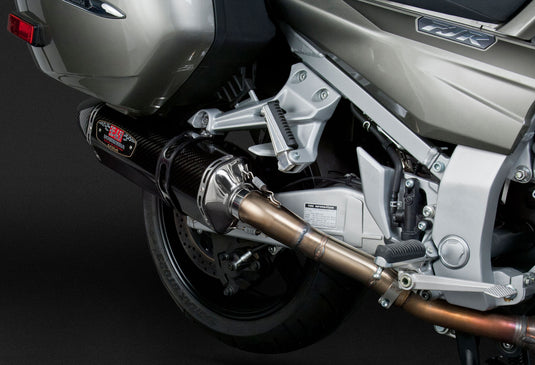 EXHAUST SIGNATURE R-77 SLIP-ON SS-CF-CF DUAL 13150E0220 image 7