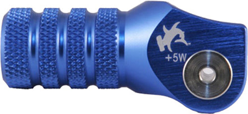 BILLET SHIFT LEVER OFFSET TIP BLUE +5MM 01-0000-04-20 image 1