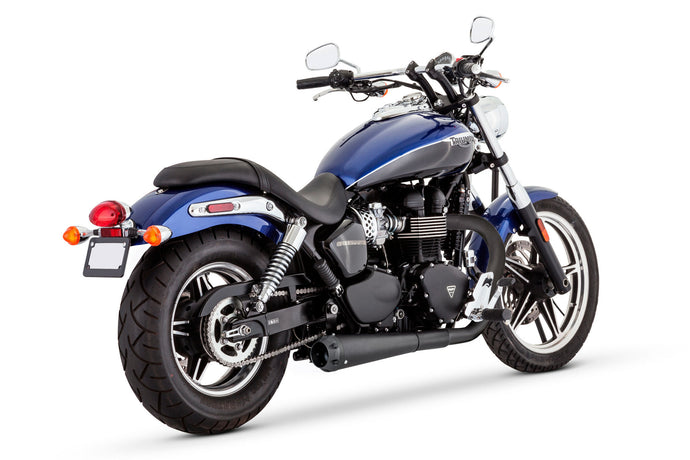 OUTLAW SLIP-ON EXHAUST PITCH BLACK TR00004 image 1