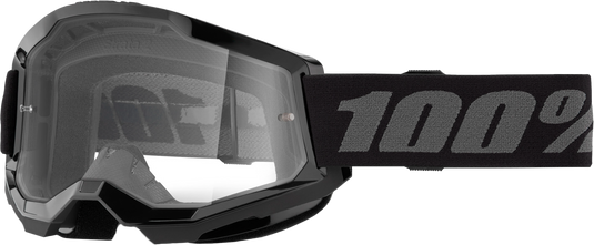 STRATA 2 GOGGLE BLACK CLEAR LENS 50027-00013 image 1
