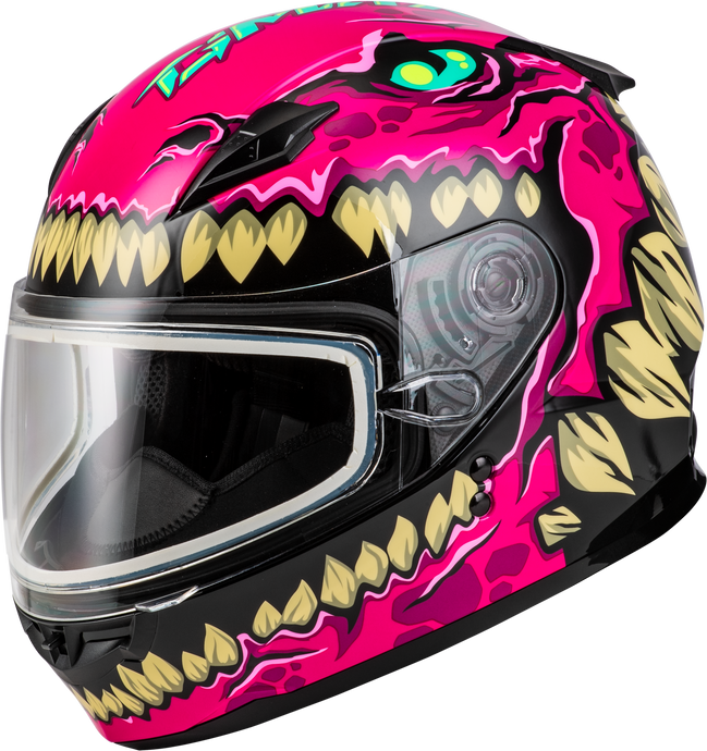 YOUTH GM-49Y DRAX SNOW HELMET PINK YL F2499402 image 1