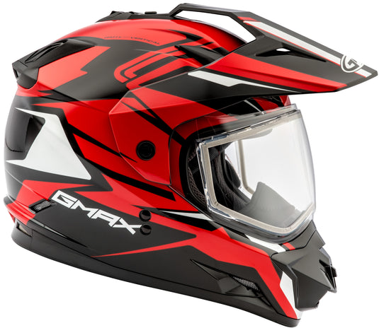 GM-11S DUAL-SPORT VERTICAL SNOW HELMET BLACK/RED XS G2111203 TC-1 image 2