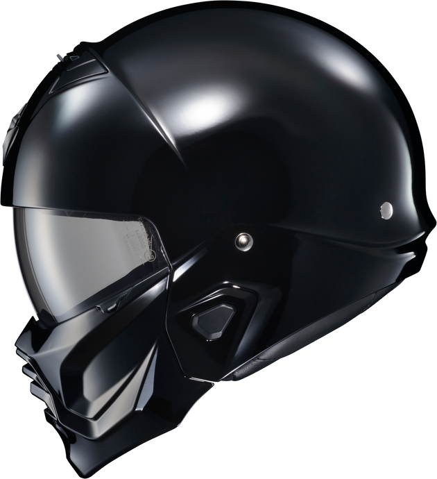 COVERT 2 OPEN-FACE HELMET GLOSS BLACK XL CV2-0036 image 1