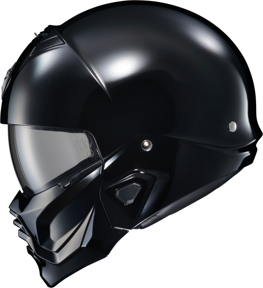 COVERT 2 OPEN-FACE HELMET GLOSS BLACK XL CV2-0036 image 1