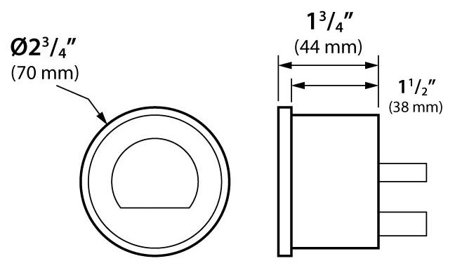 Load image into Gallery viewer, 4 PIECE RED LED GAUGES `14-22 FLHT FLHX FLTR BA064921 image 4
