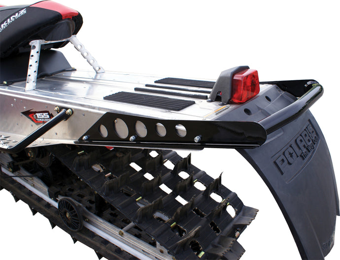 BUMPER REAR POL IQ BLK PRB200-BK image 1